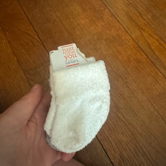 Carter's Soft White Baby Sock - Picture 2 of 2